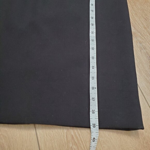 Ann Taylor LOFT Womens Black Cocktail Dress Size 2 Midi Sheath Career Office - Picture 10 of 10